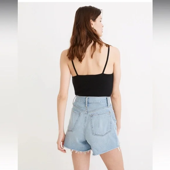 Madewell The Momjean Short in Lansdale Wash 25 8 - Picture 4 of 8